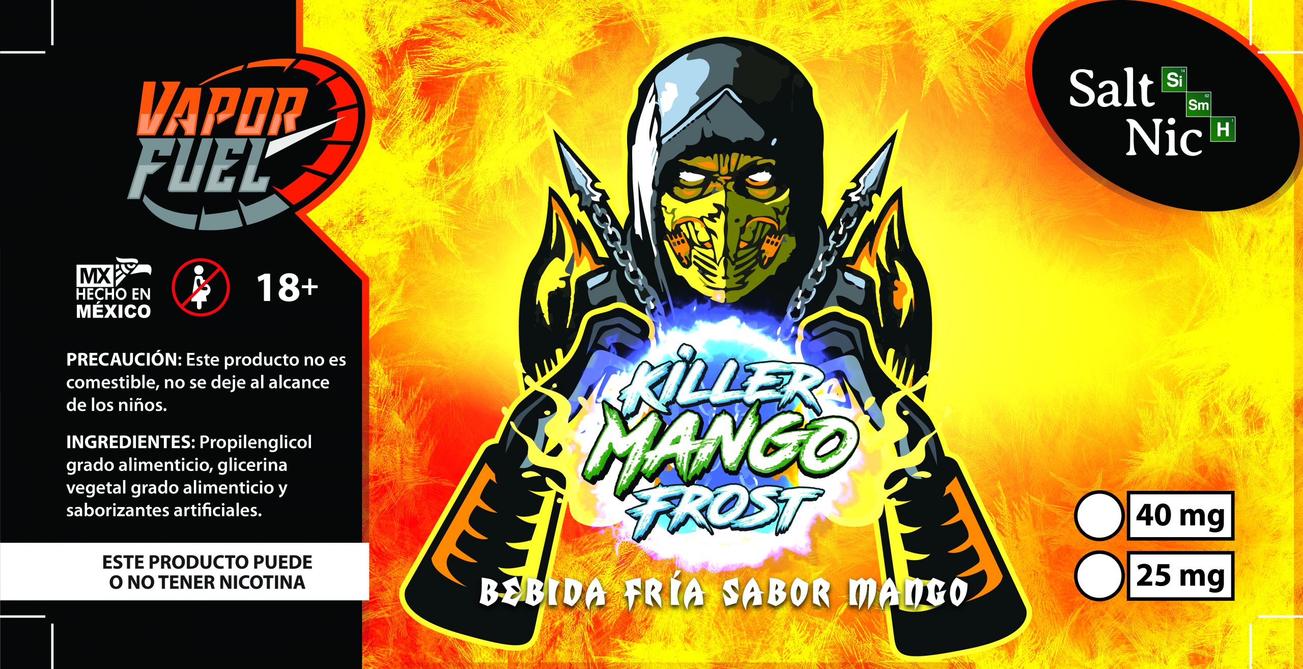VAPOR FUEL SALES KILLER MANGO FROST