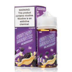 CUSTARD MONSTER BLACKBERRY 100ML 3MG