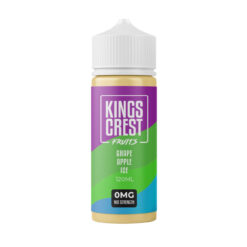 KING CREST FRUITS GRAPE APPLE ICE 120ML 3MG