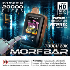 DESECHABLE SMOK MORF BAR TOCH 20,000 PUFFS