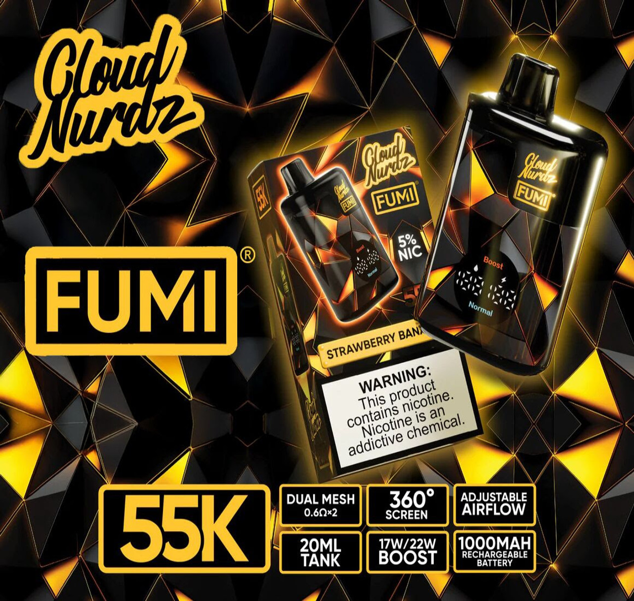 DESECHABLE FUMI 55,000 PUFFS