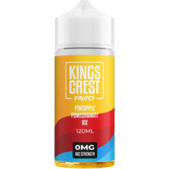 KING CREST FRUITS PINEAPPLE POMEGRANATE ICE 120ML 3MG