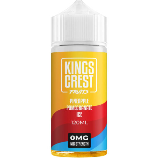 KING CREST FRUITS PINEAPPLE POMEGRANATE ICE 120ML 3MG
