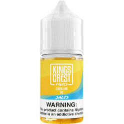 KING CREST SALES FRUITS LEMON LIME ICE 30ML 35MG