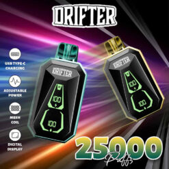 DESECHABLE DRIFTER BAR 25,000 PUFFS
