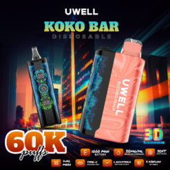 DESECHABLE UWELL KOKO BAR 60,000 PUFFS