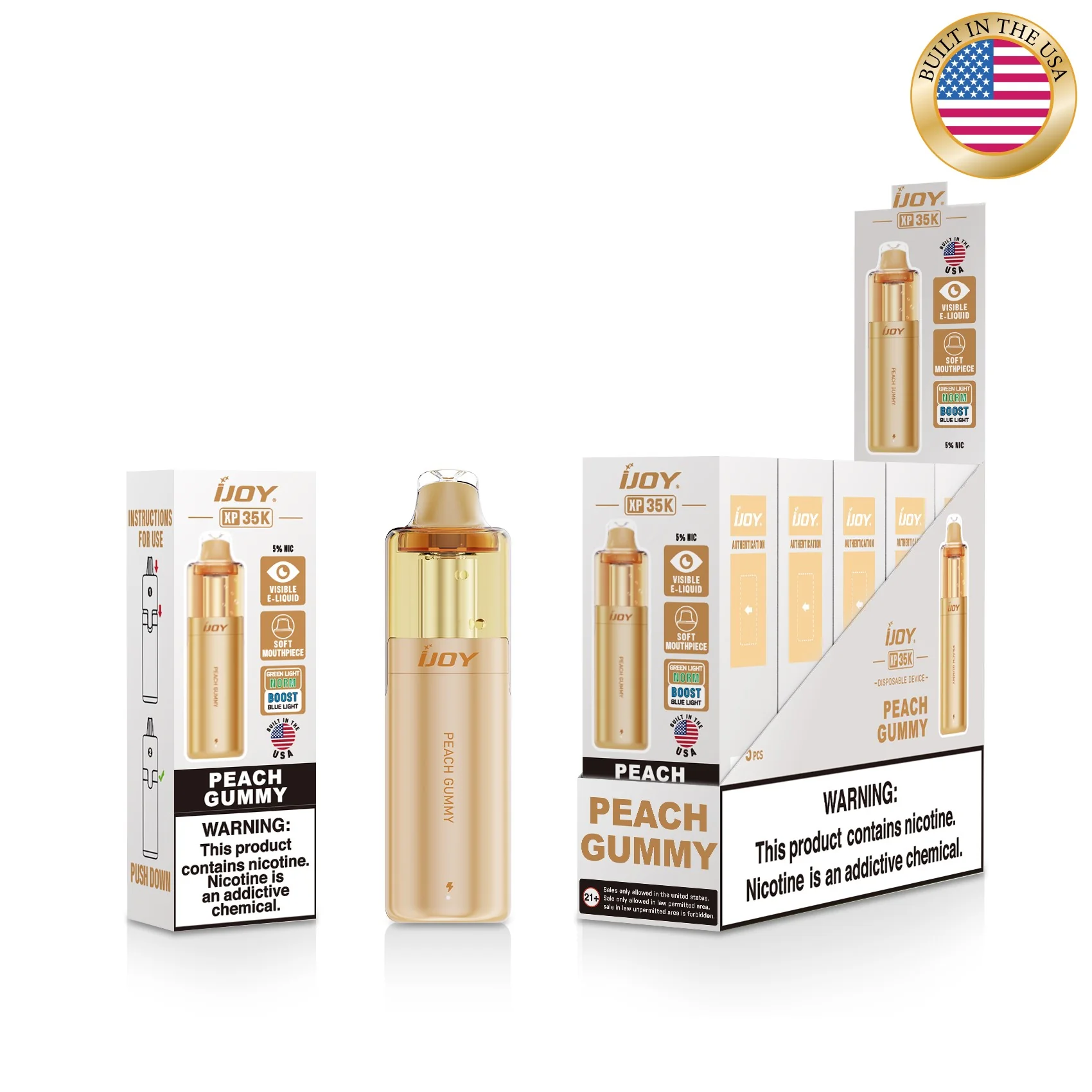 DESECHABLE IJOY XP35K 35,000 PUFFS