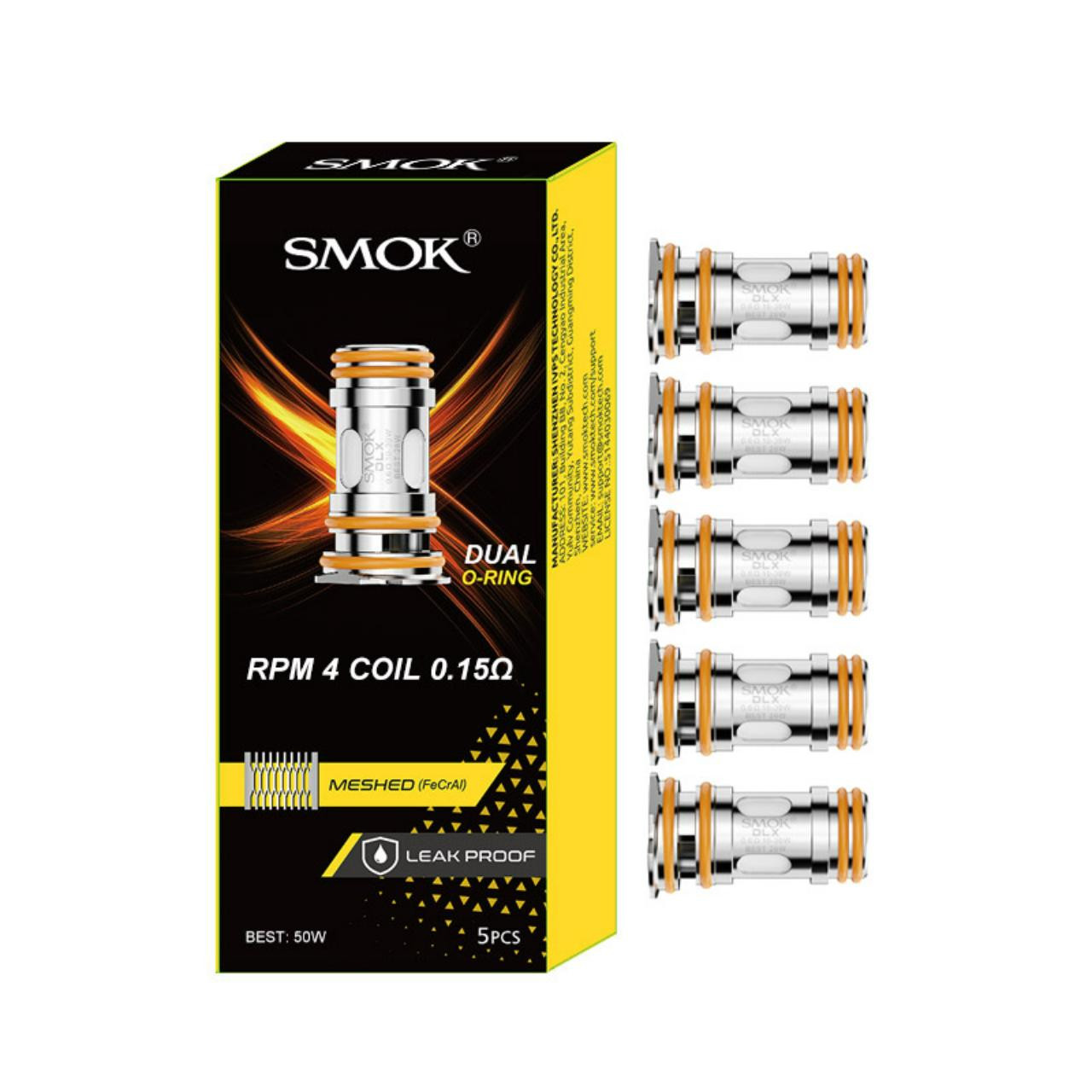 RESISTENCIA SMOK RPM 4 MESH DUAL 0.15
