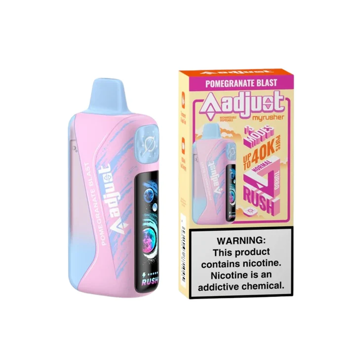 DESECHABLE ADJUST MYRUSHER 40,000 PUFFS - Imagen 2